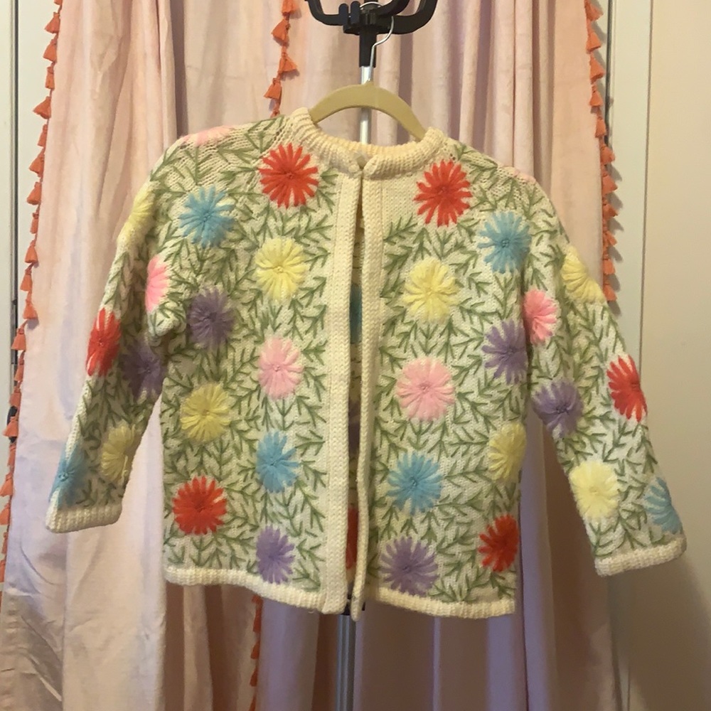 Vintage wool cardigan